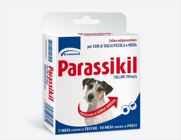 Parassikil Cani- Collare antiparassitario per cani di taglia piccola e media